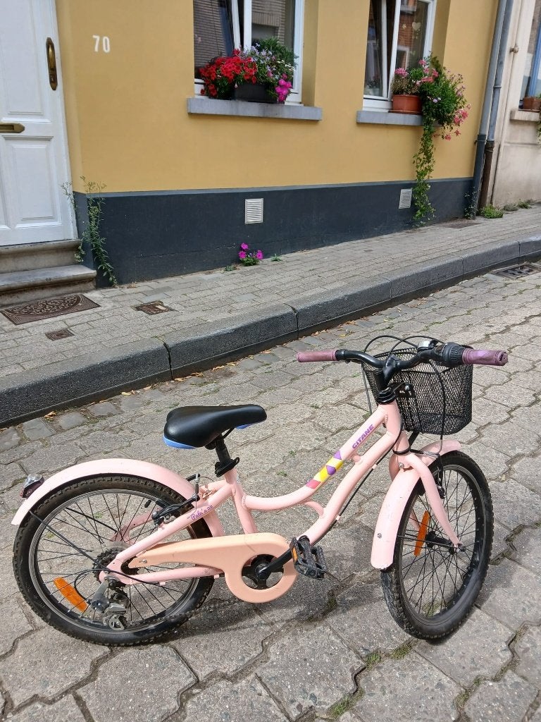 vélo enfant rose Gitane, Ophalen, Zo goed als nieuw, Schijfrem, Gitane