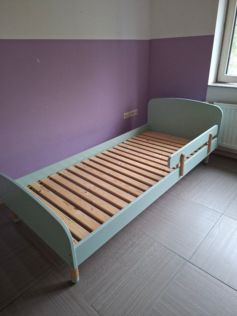 Kinderbed, Ophalen, 85 tot 100 cm, Gebruikt, Lattenbodem