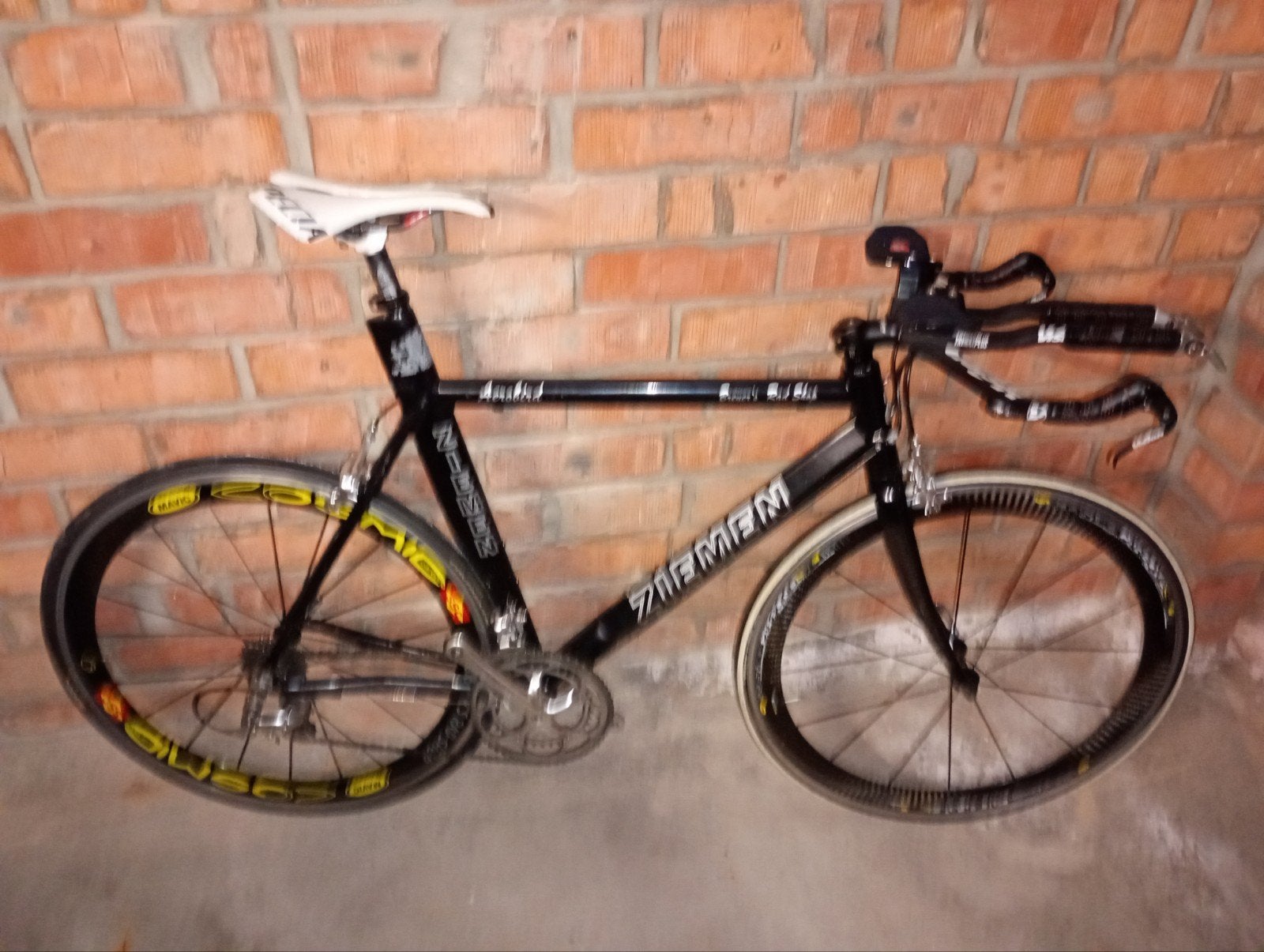 Tijdritfiets, Ophalen