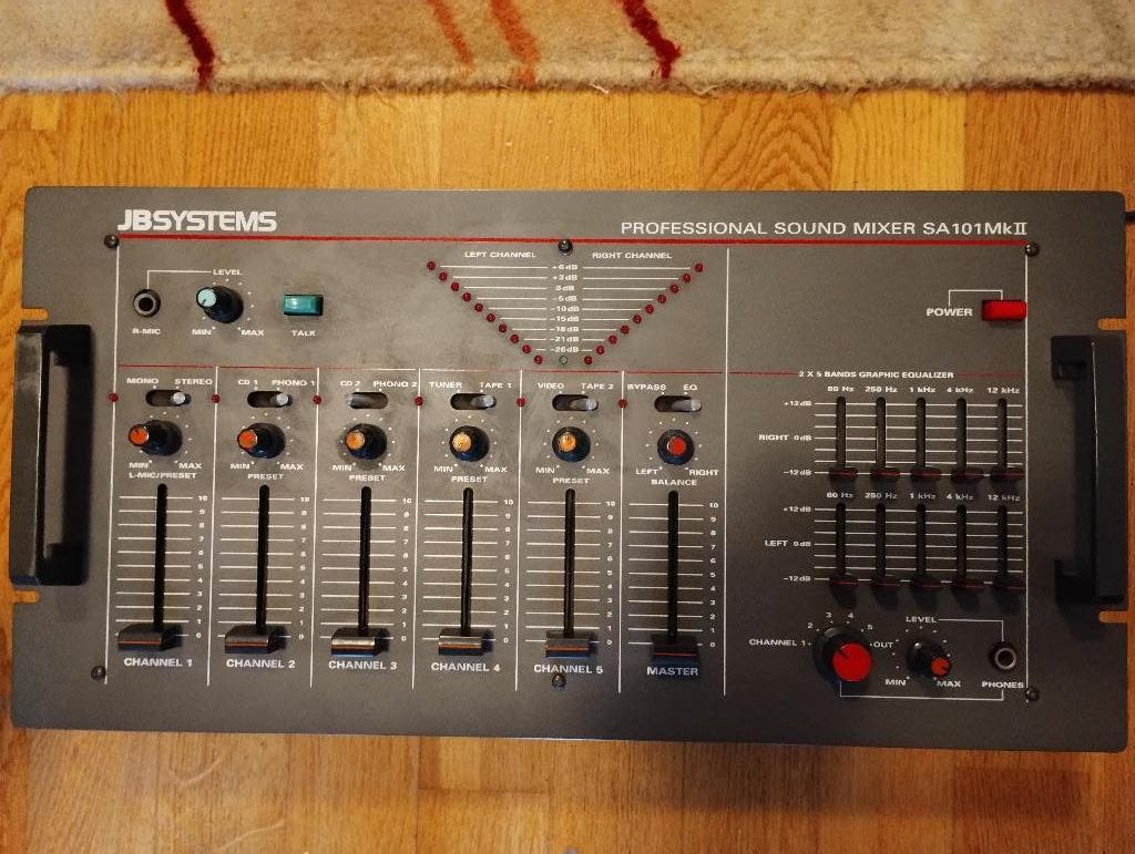 Audiomixer, Ophalen, Gebruikt