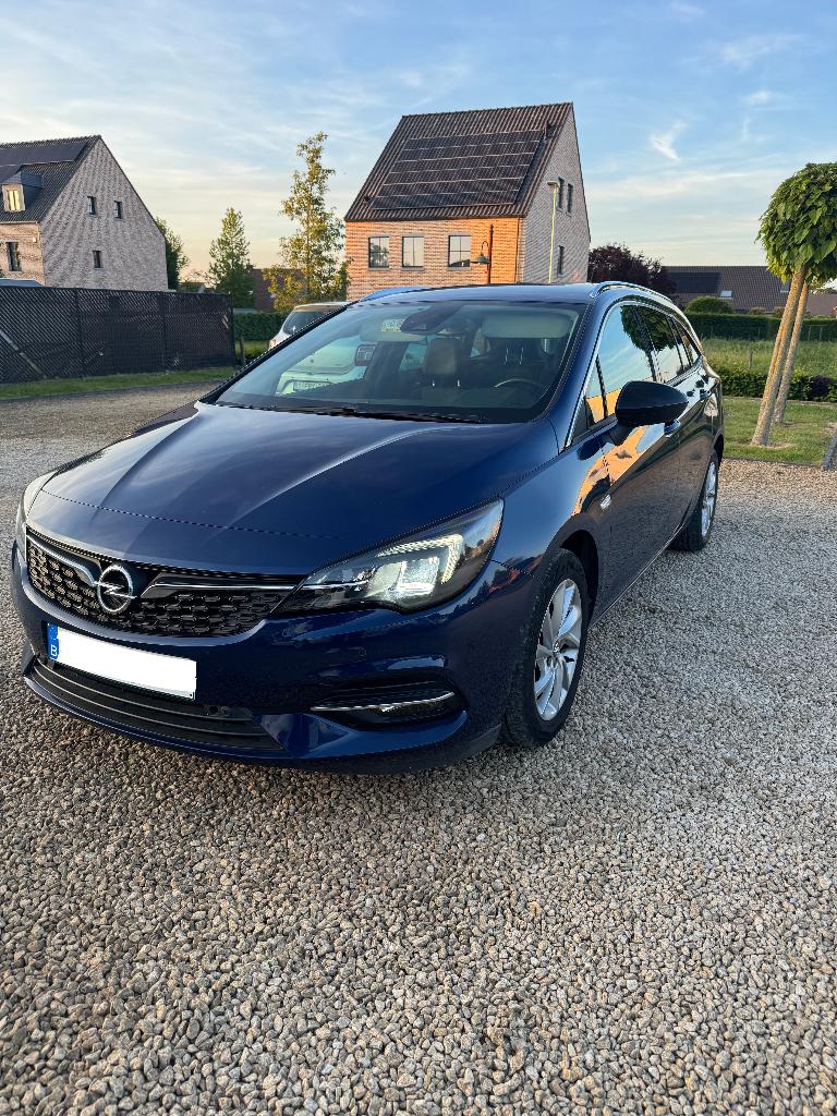 Opel Astra Sports Tourer 2021 • 1.5D Euro 6d • Camera, Autos, Achat, Euro 6, Capteur de stationnement, Alcantara