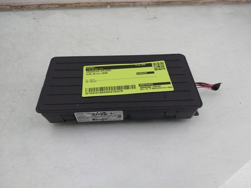 DRAADLOZE TELEFOONLADER (|4N0035502D|), Audi AG, Gebruikt, Info@audi.de, Auto-Union-Straße  1,
85057  Ingolstadt, DE