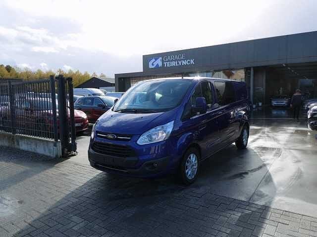 Ford Transit Custom L2 Multi-Use Limited 5pl 2.0D 170pk, Auto's, Automaat, 1995 cc, Euro 6, https://public.car-pass.be/vhr/0472e32e-6021-45d0-a192-f820e24219d4