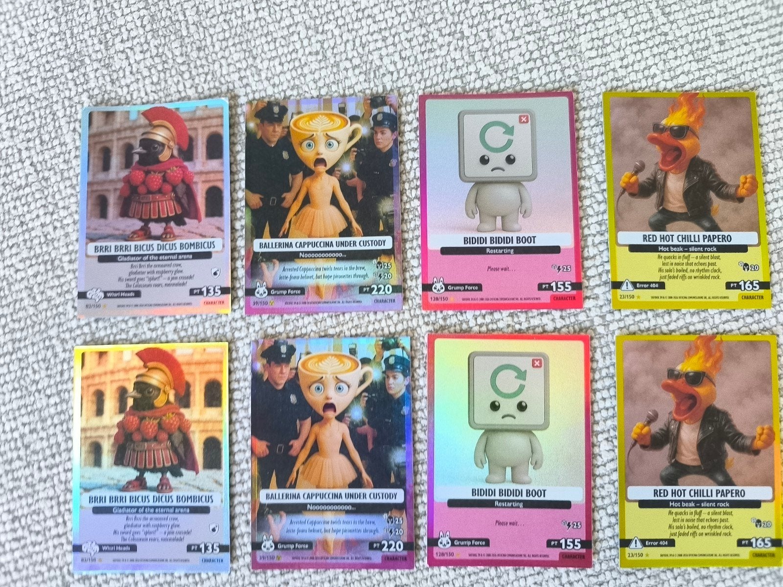 Italian brainrot cards, Ophalen of Verzenden