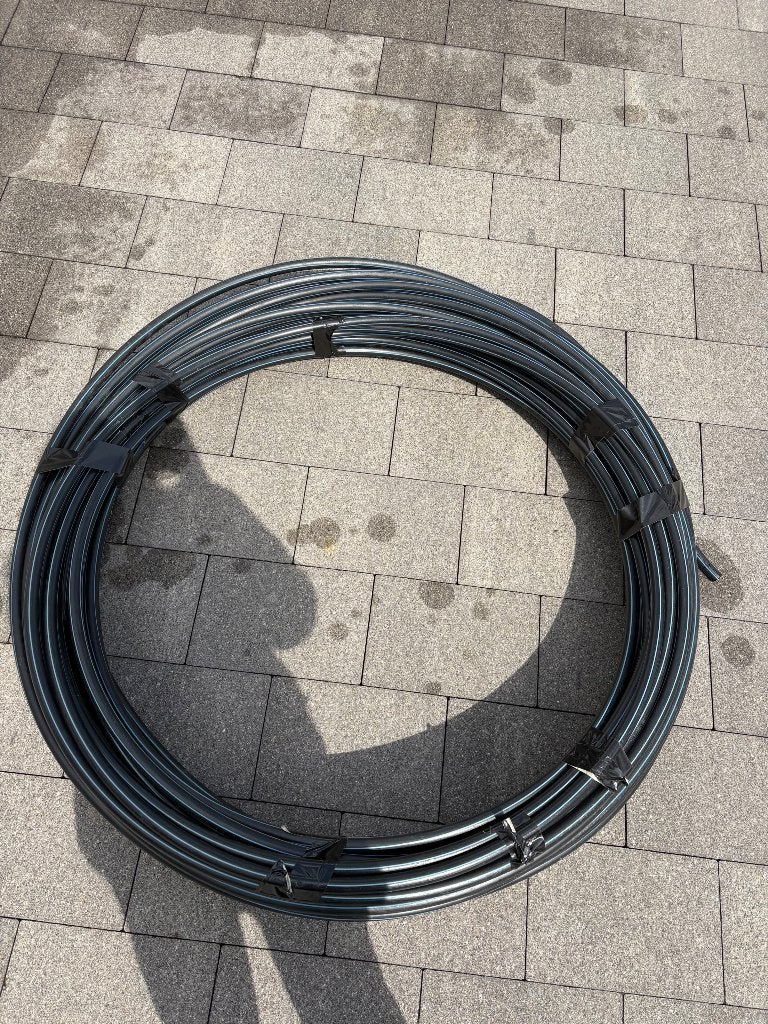 PE80 HDPE buis 20x20 mm Graad B PN12,5 – ca. 98 m per rol, Ophalen, Zo goed als nieuw