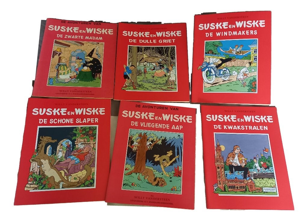 16 Suske en Wiske strips, Boeken, Ophalen, Willy Vandersteen, Zo goed als nieuw, Meerdere stripboeken