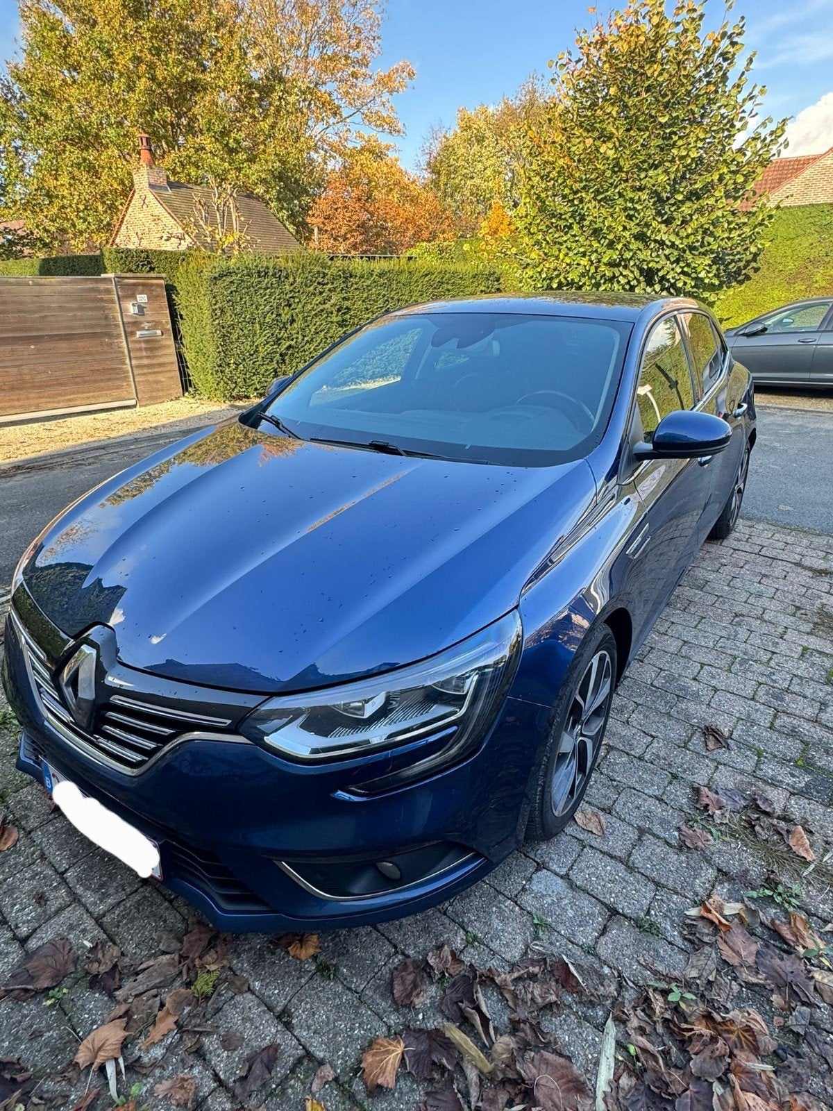 Renault Megane Benzine, Auto's, Renault, Automaat, Blauw, 5 deurs, Particulier