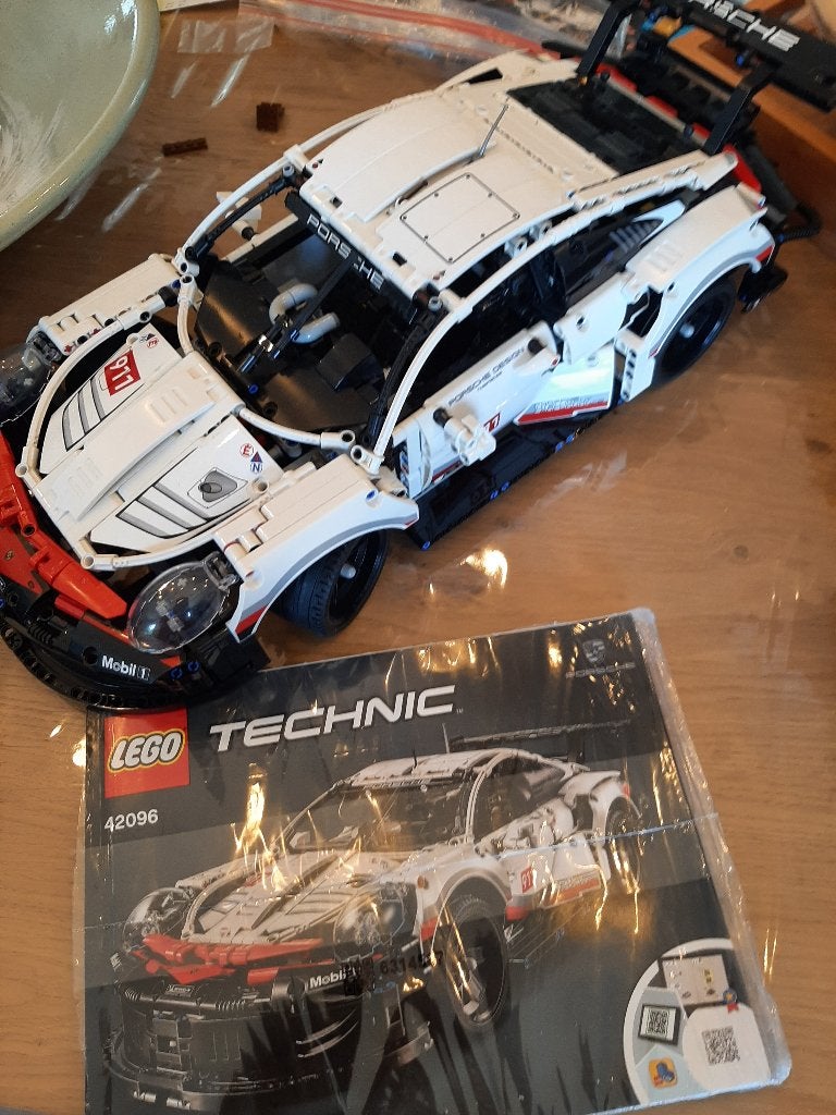 Lego Technic set 42096 Race Porsche 911 RSR, Lego, Compleet, Ophalen of Verzenden, Zo goed als nieuw