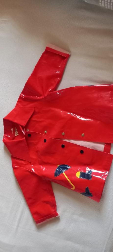 Vintage regenjasje voor meisjes 1-3jaar, Kinderen en Baby's, Meisje, Hoed, Ophalen of Verzenden, Zo goed als nieuw