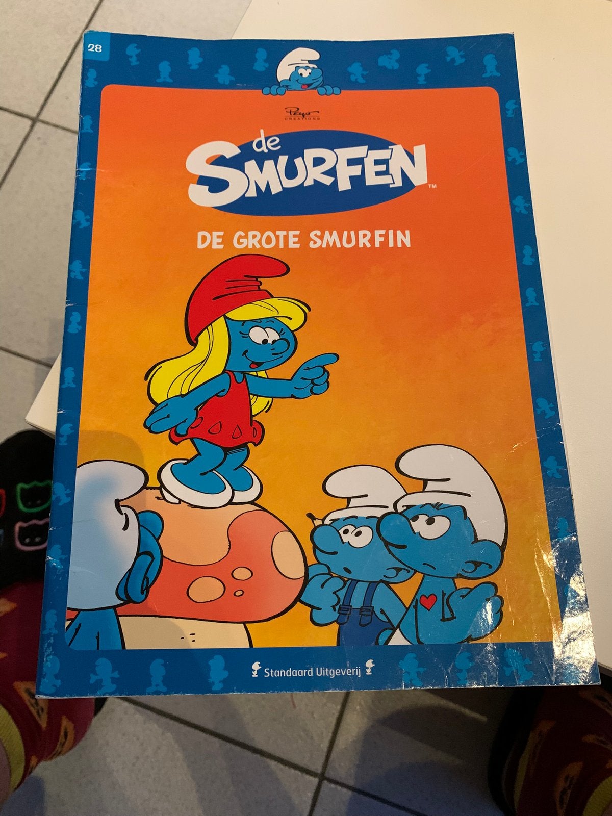 De smurfen - De grote smurfin, Ophalen of Verzenden, Zo goed als nieuw