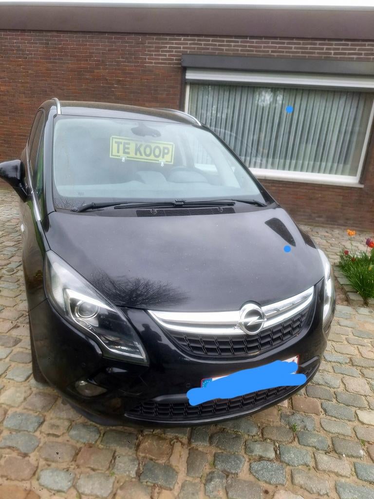 Opel Zafira C 1.4 Turbo, Voorwielaandrijving, Euro 5, 4 cilinders, Leder en Stof