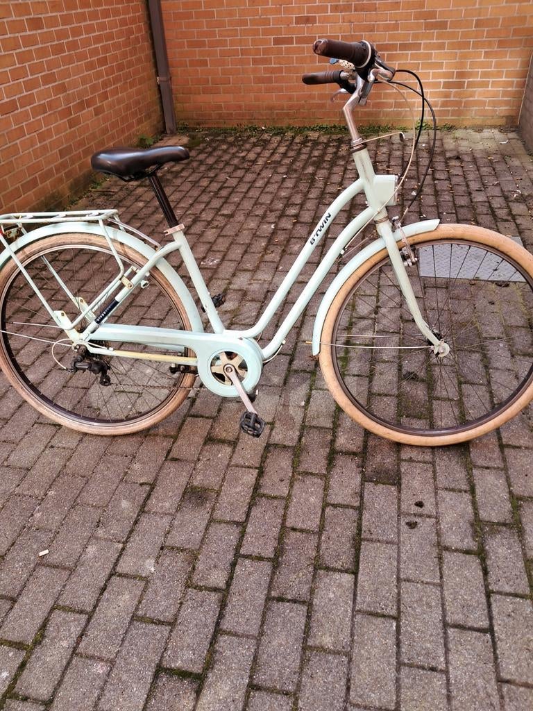 Meisjesfiets B-TWIN, Gebruikt, B-Twin, Versnellingen, Schijfrem