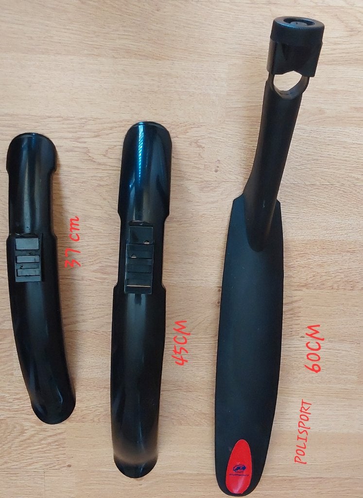 KIT GARDE BOUE AVANT ET ARRIÈRE, Ophalen