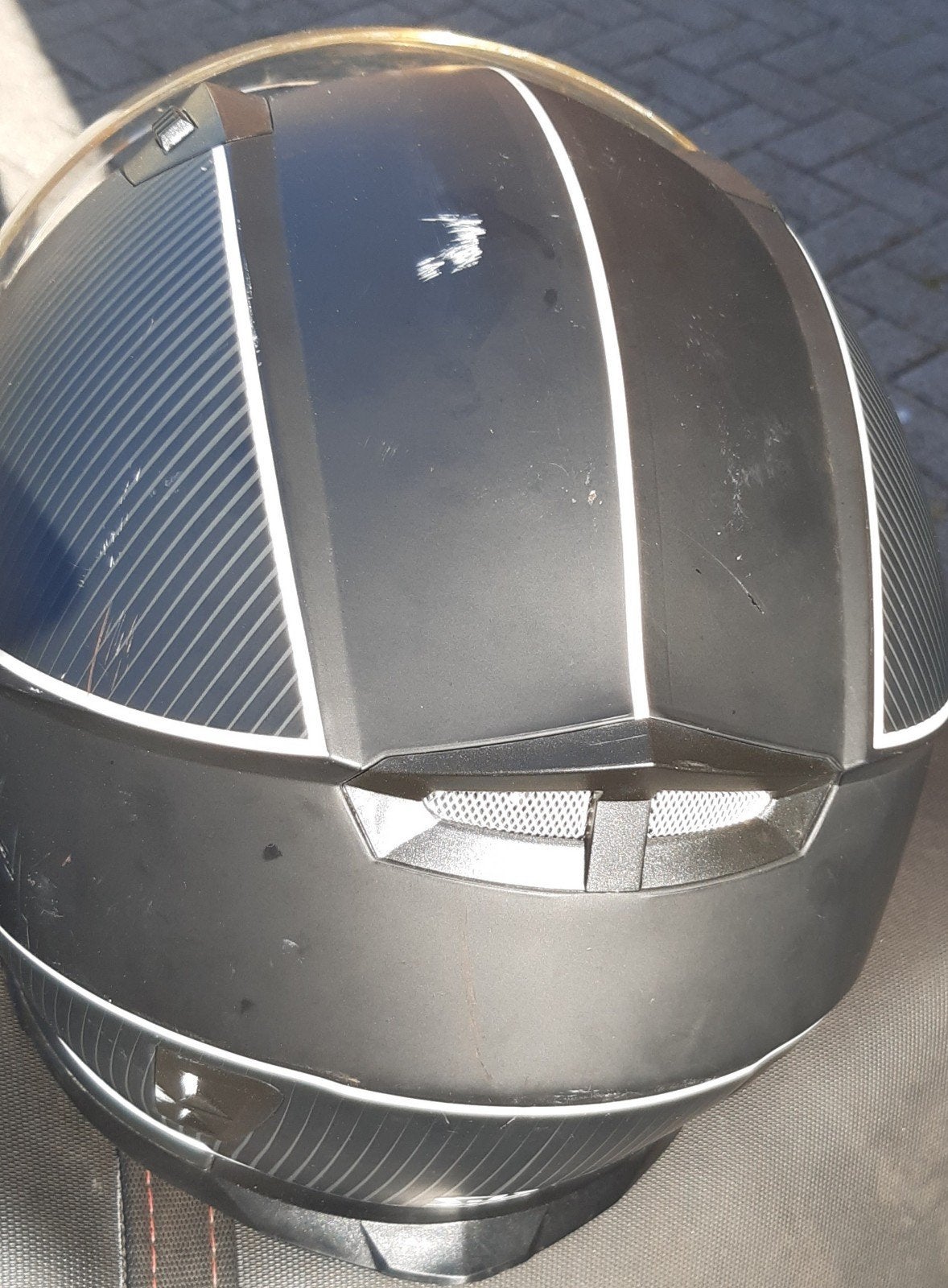 helm merk jopa, Fietsen en Brommers, Ophalen, Medium