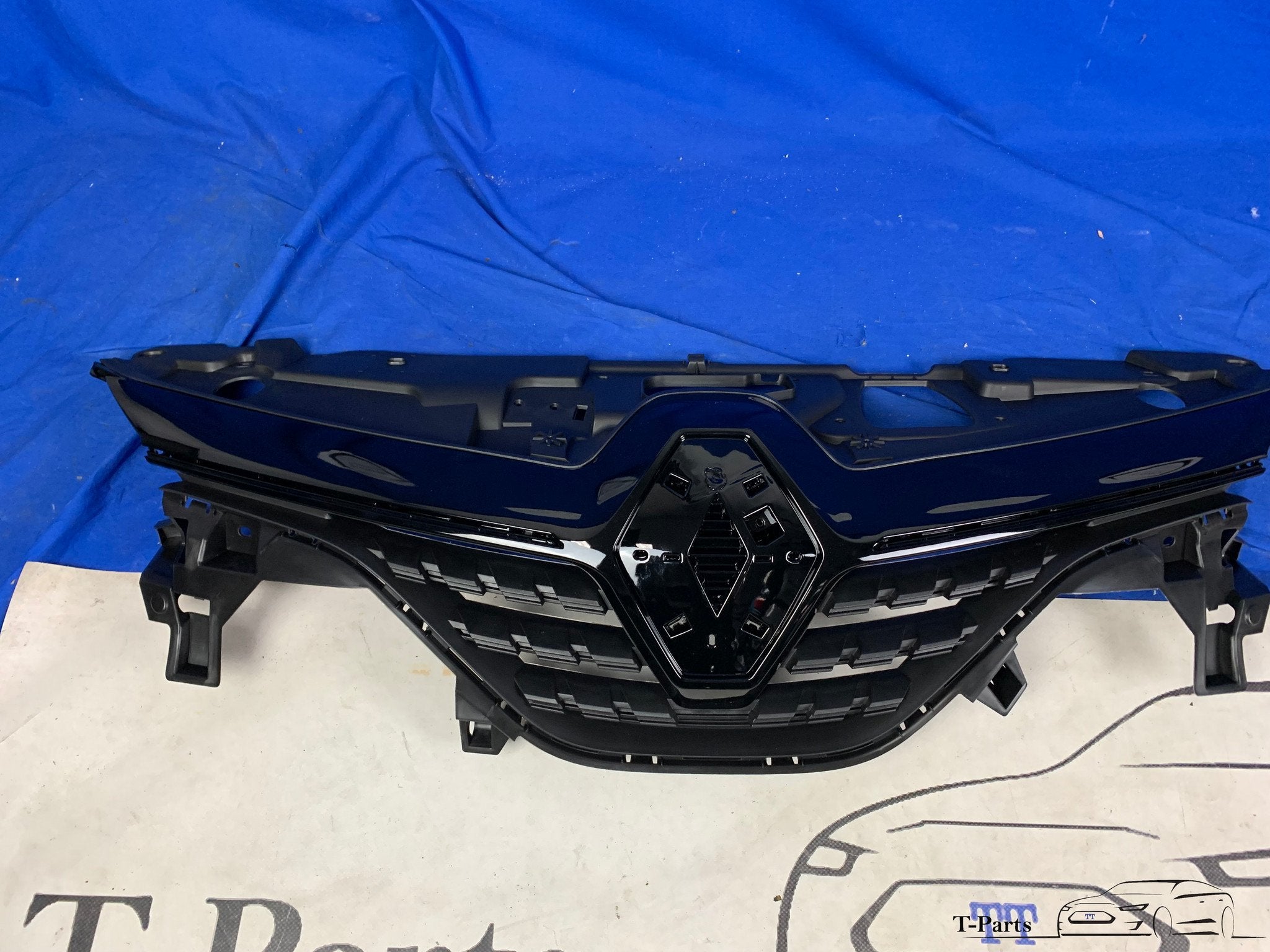 Renault clio 5 grille rooster voorbumper 2019+ Grill, Auto-onderdelen, Info@fabrikant.eu, Fabrikant BV, Renault, Nieuw