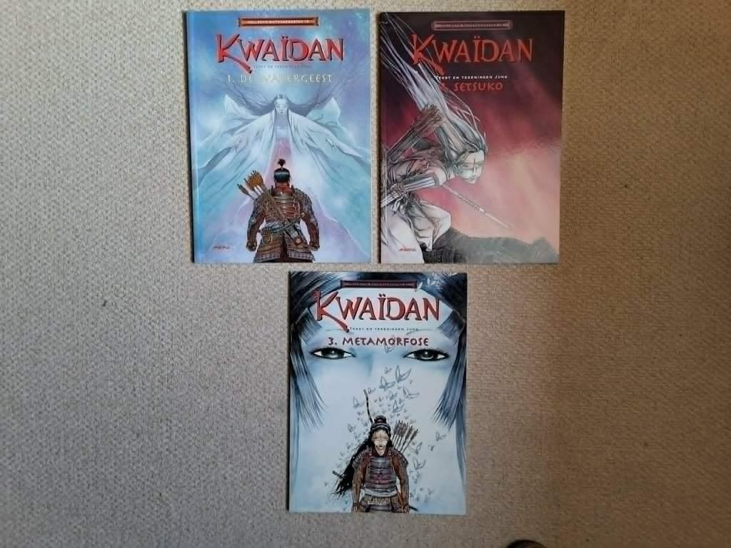 Kwaïdan - compleet, Boeken, Stripverhalen, Gelezen, Complete serie of reeks, Ophalen of Verzenden