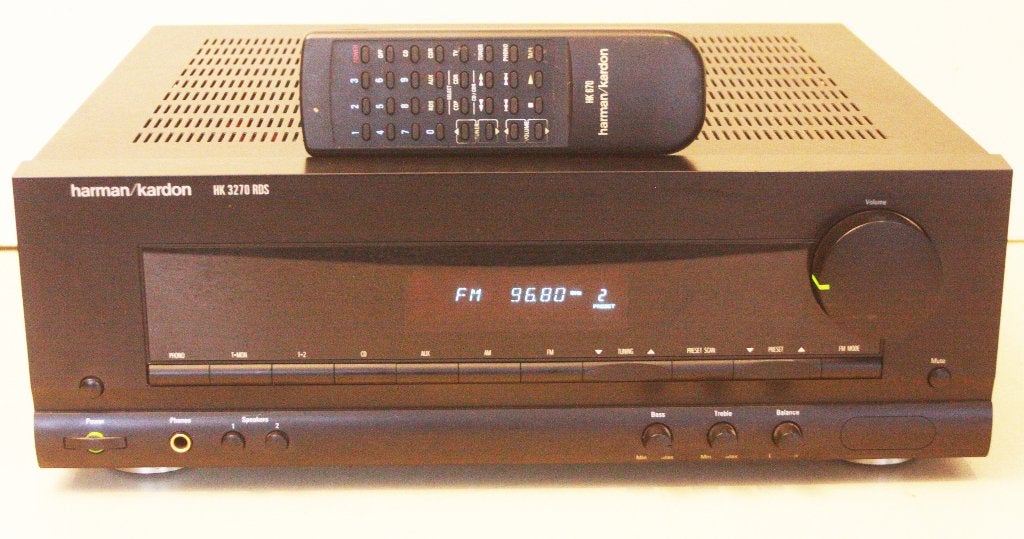 Harman Kardon Versterker Receiver Met Afstandsbd/ 280 Watts, TV, Hi-fi & Vidéo, Enlèvement ou Envoi, Comme neuf, Stéréo, 120 watts ou plus