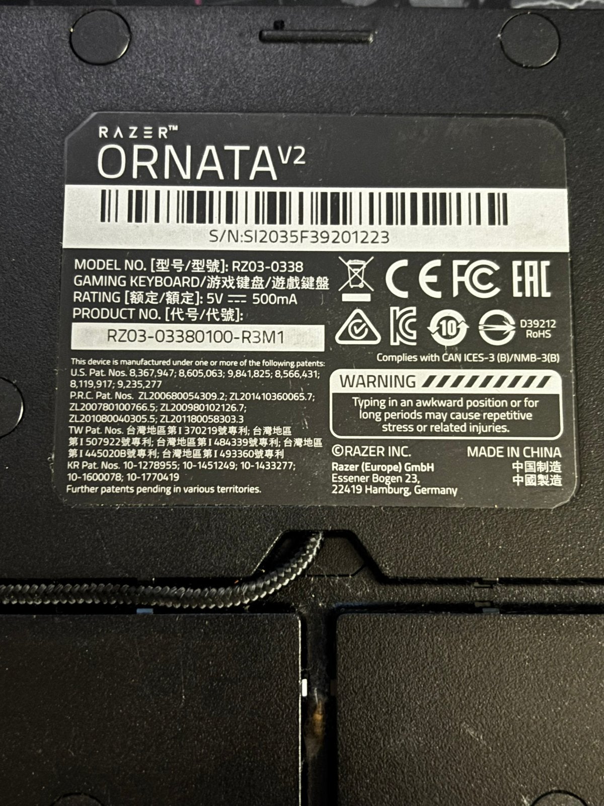gaming setup RTX 2070 – i7-8700 – 32GB RAM 4 schermen Razer, Computers en Software, Laptop-opladers, Gebruikt, Ophalen of Verzenden