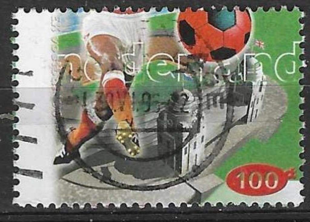 Pays-Bas 1997 - Yvert 1542 - Coupe du monde de football (ST), Timbres & Monnaies, Timbres | Pays-Bas, Envoi, Affranchi