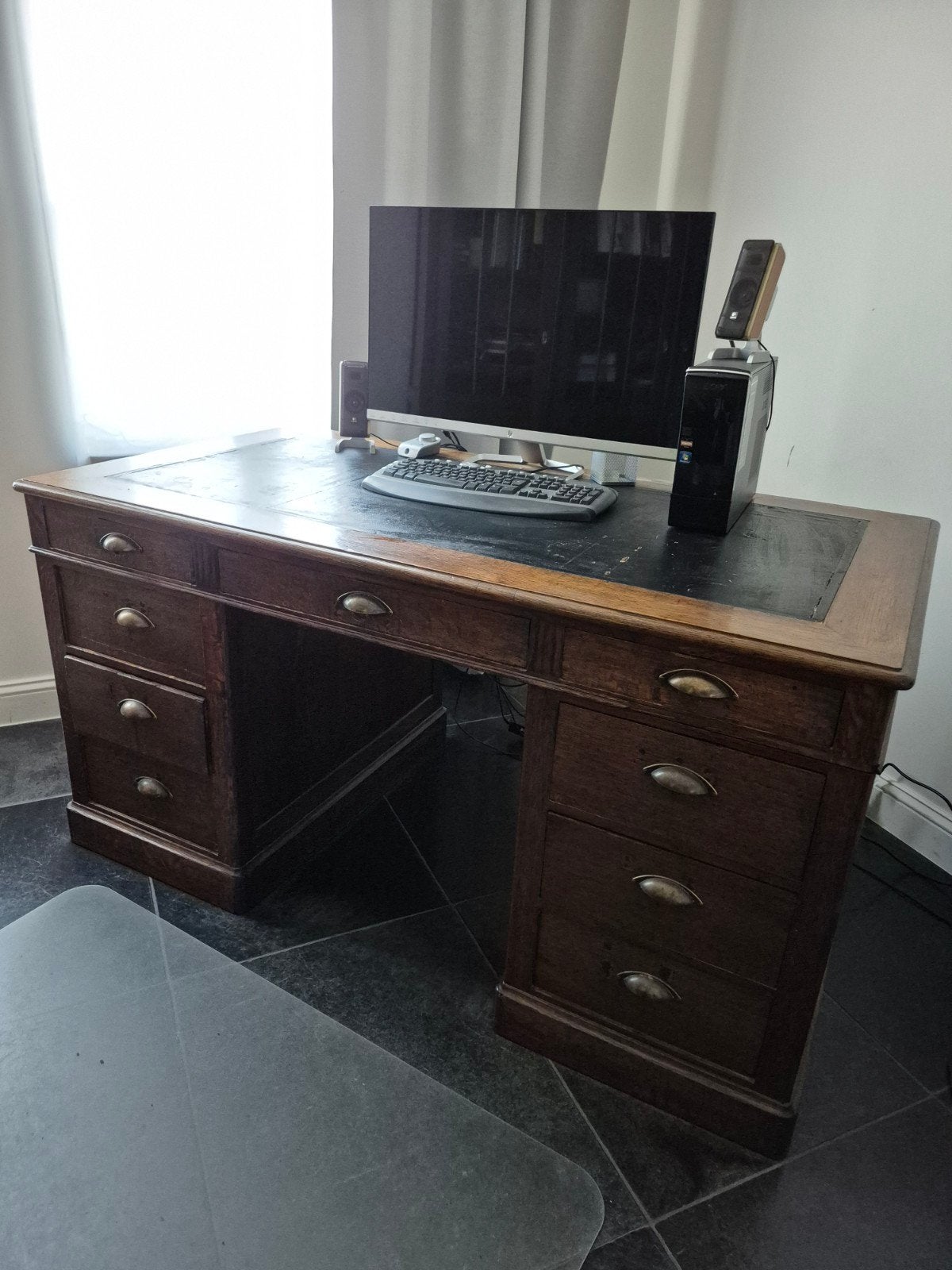 antieke bureau, Huis en Inrichting, Ophalen