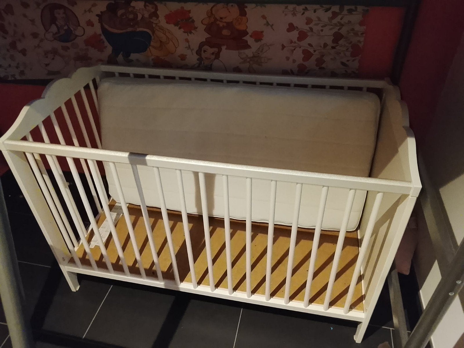 Baby bedje, Enlèvement