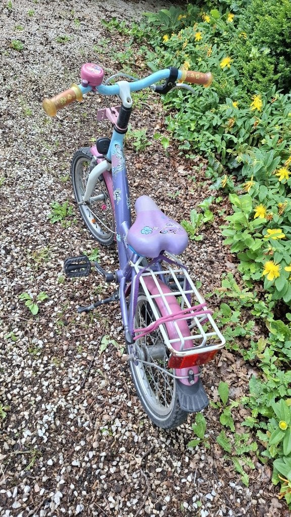 gazelle kinderfietsje 4-6j (16 ich ) roze, Fietsen en Brommers, Ophalen, Gebruikt, Velgrem, Minder dan 16 inch