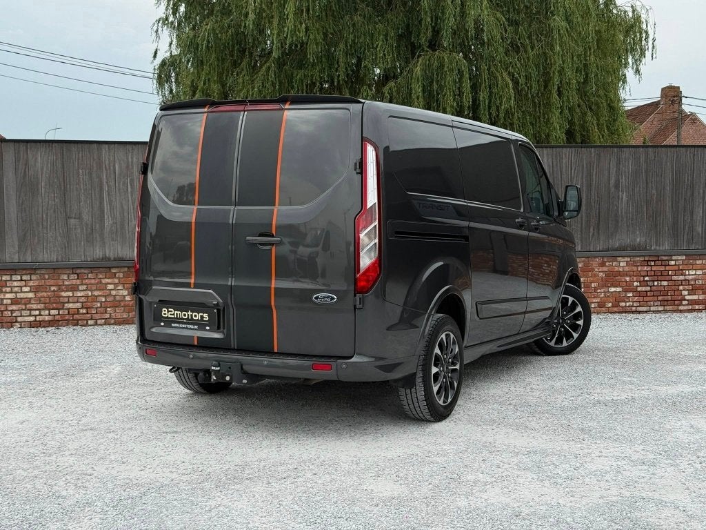ford transit custom sport/185pk/camera/carplay/btw/trekhaak, Auto's, Voorwielaandrijving, 1995 cc, Euro 6, 4 cilinders