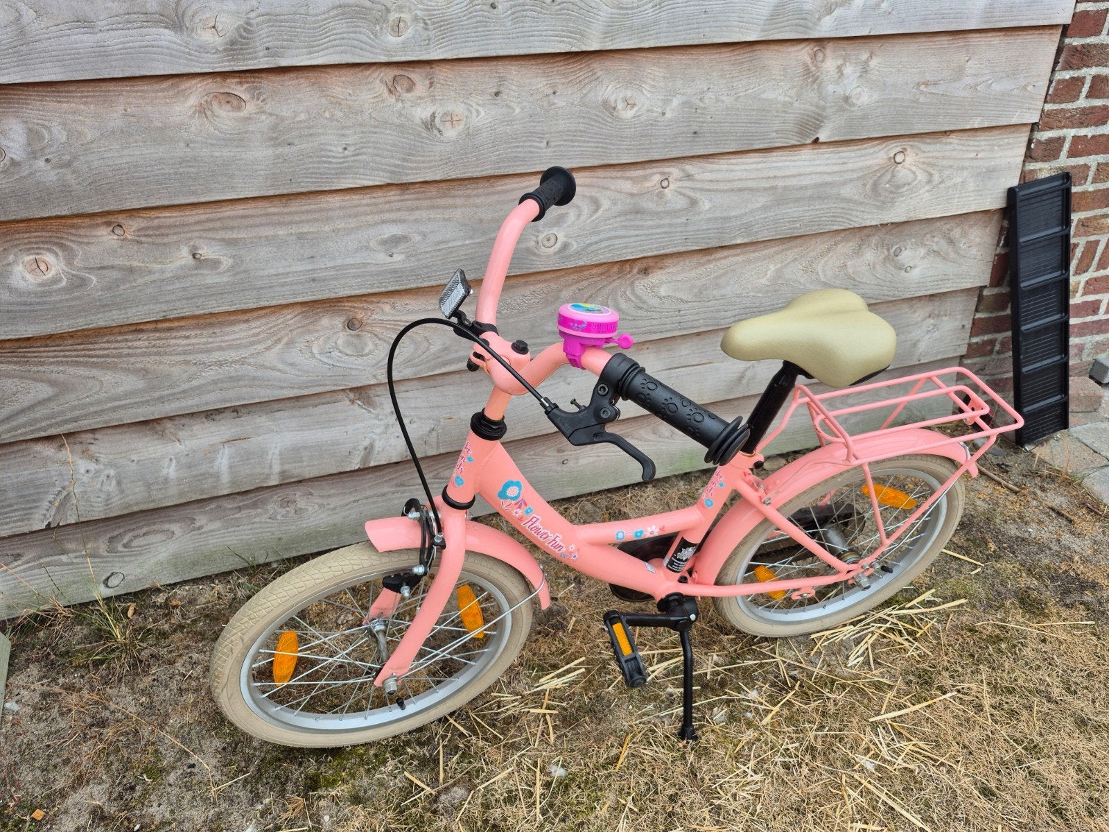 meisjesfiets 18 inch, Ophalen, Terugtraprem, Nieuw, Handrem