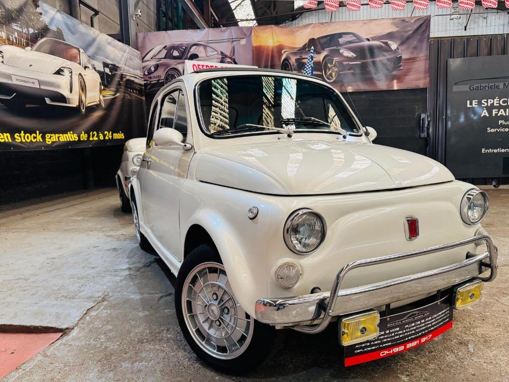 Fiat 5OO 110F Ancetre restaurée + Remorque, Achat, Entreprise, Garantie prolongée, 13 kW