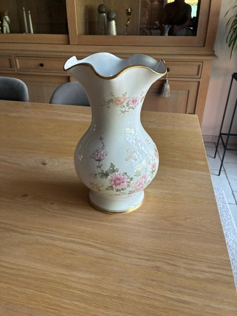 Porselijnen Limoges vazen, Huis en Inrichting, Woonaccessoires | Vazen, Ophalen, Gebruikt, Meerkleurig, 30 cm