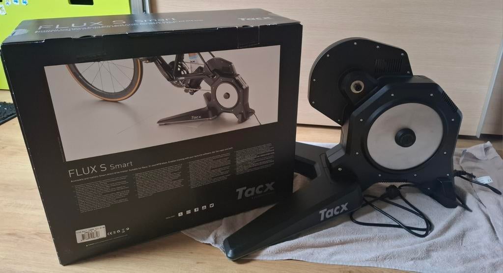 Rollentrainer indoor Tacx Flux S smart met cassette NIEUW!!!, Ophalen, Nieuw, Overige typen