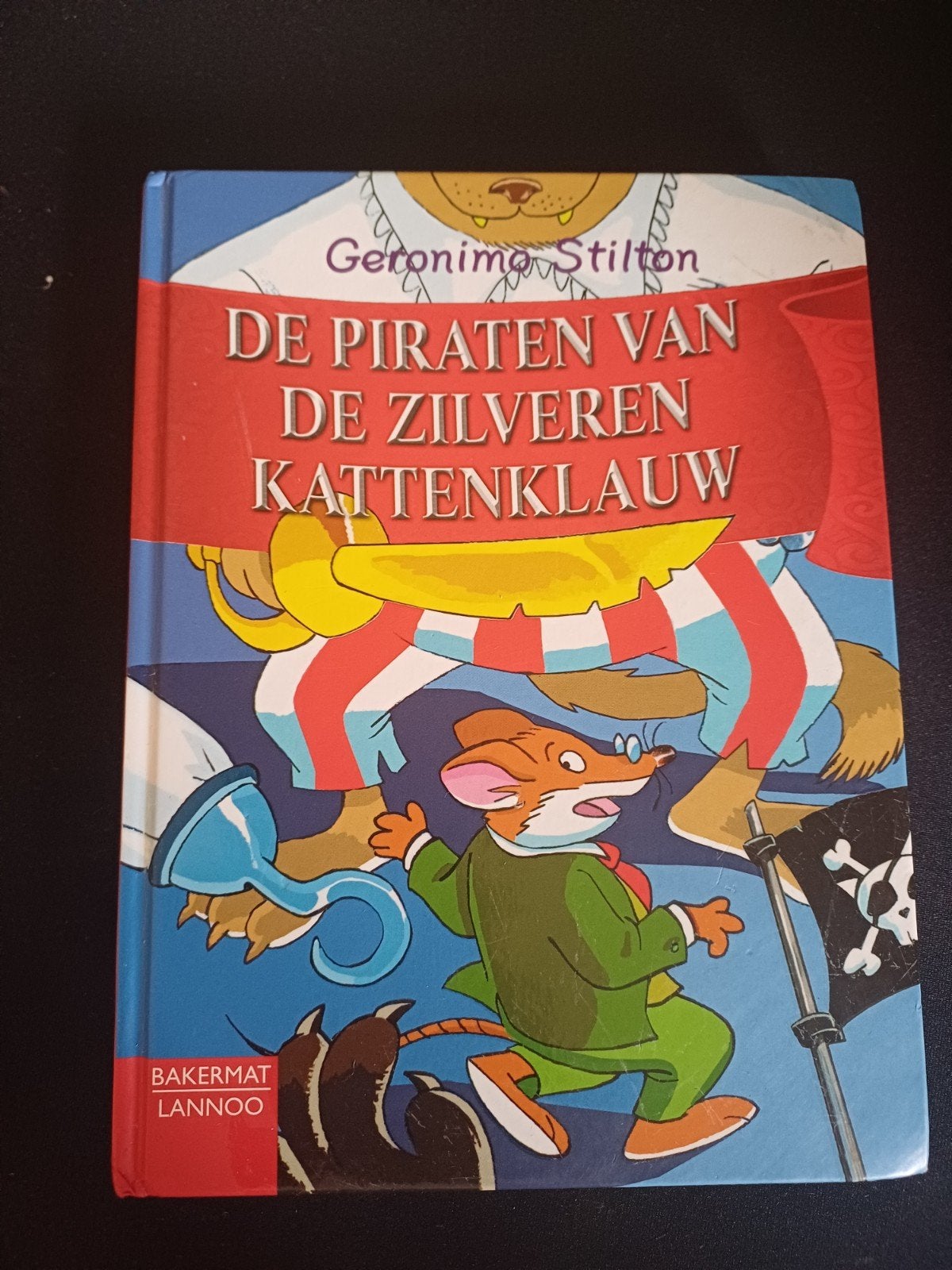 Geronimo Stilton - De piraten van de Zilveren Kattenklauw, Ophalen of Verzenden, Geronimo Stilton