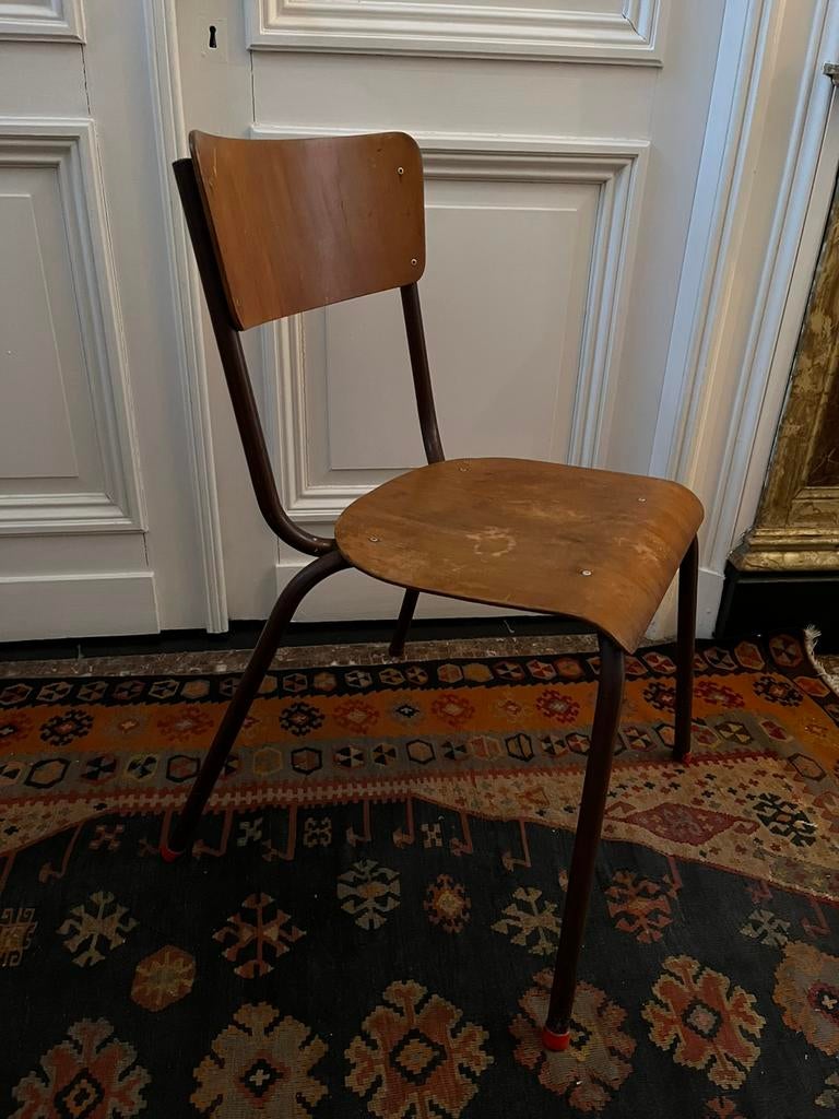 VINTAGE STOEL SCHOOLSTOEL PAGHOLZ, Ophalen
