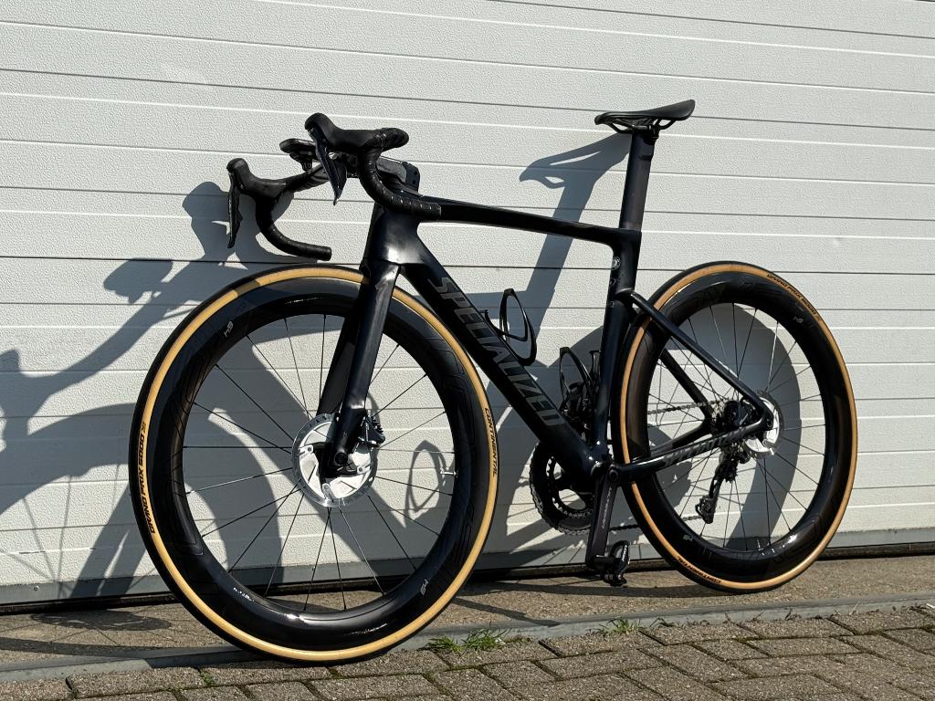 Specialized Venge Pro S-Works frame 54 - Roval CLX64 Carbon, Fietsen en Brommers, Fietsen | Racefietsen, Ophalen, Carbon, Schijfrem