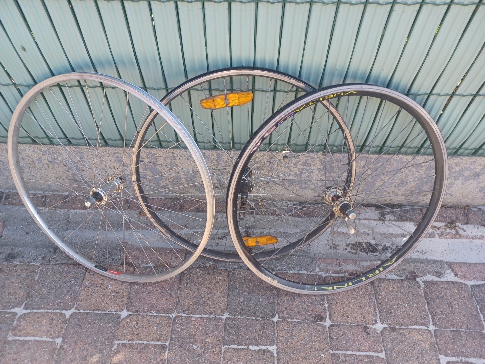 Fietswielen, Fietsen en Brommers, Mountainbike, Gebruikt, Aluminium, Ophalen