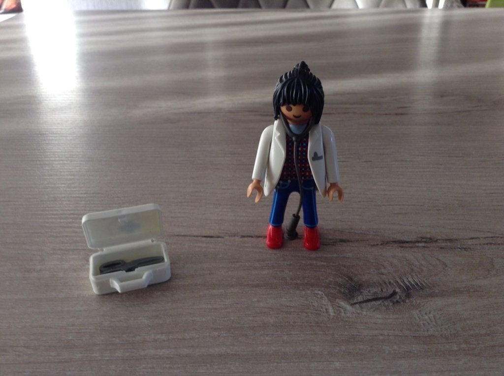 Personnage vétérinaire Playmobil, Enlèvement ou Envoi, Autres séries, Utilisé, Figurines