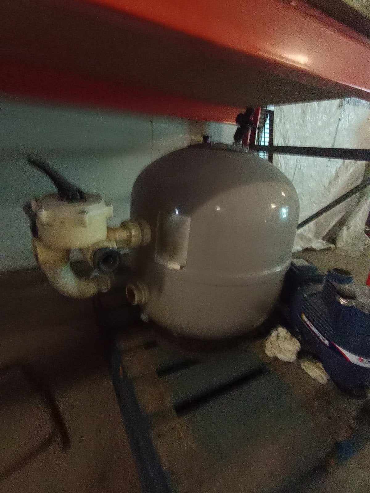 Grote zandfilter zwembad 13,8kub, Ophalen