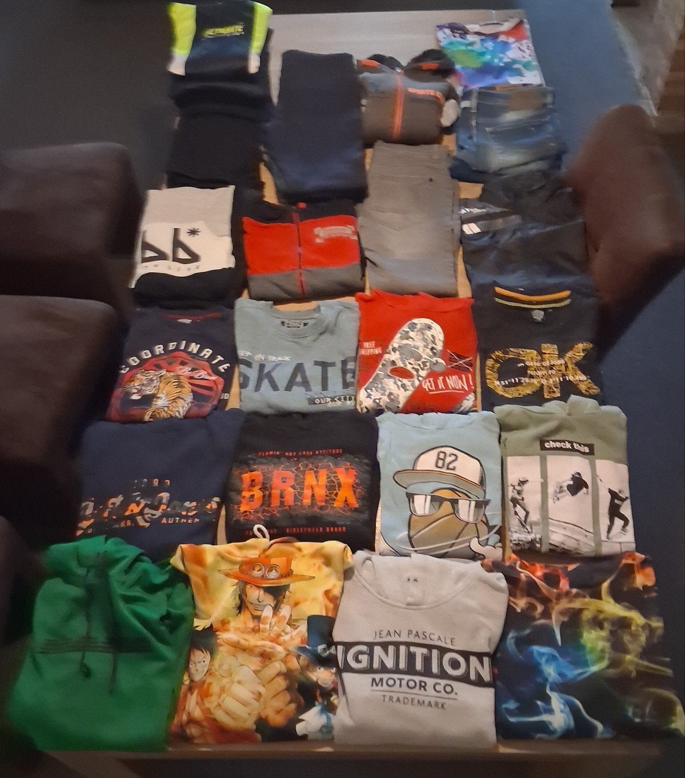kleren voor 5 euro, Ophalen, Gedragen