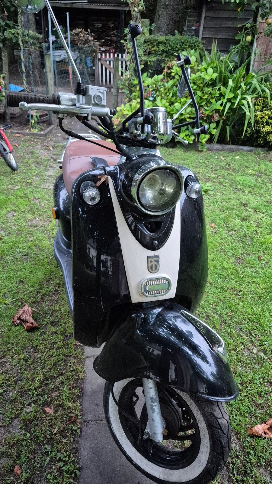 BTC Old Classic retro scooter, Fietsen en Brommers, Ophalen, Gebruikt, Overige merken