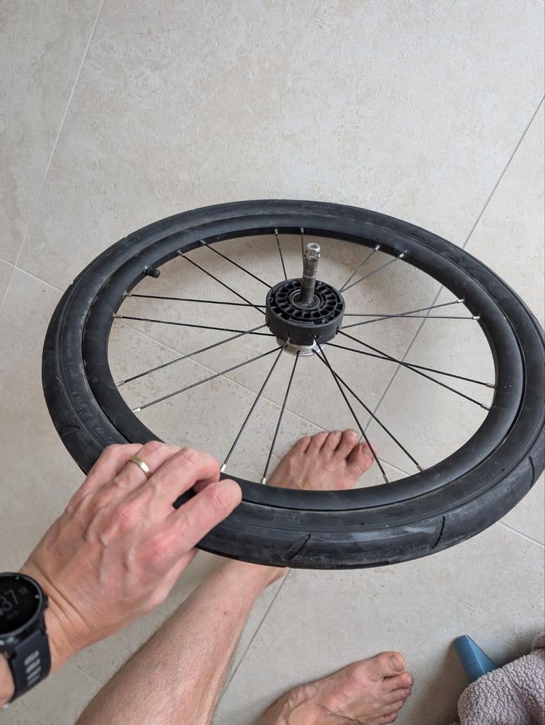 Thule Chariot wiel, Fietsen en Brommers, Ophalen, Wiel