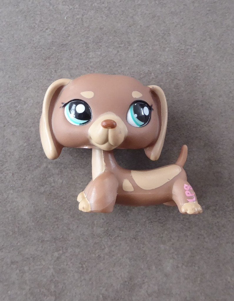 Zeer zeldzame Littlest Pet Shop „Teckel” #1751 - 2006, Ophalen of Verzenden, Gebruikt