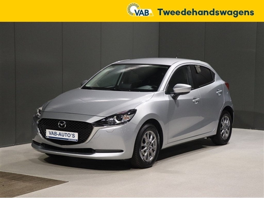 Mazda 2   1.5L SKYACTIV-G SKYDRIVE, Auto's, Automaat, Zwart, Bedrijf, 5 zetels