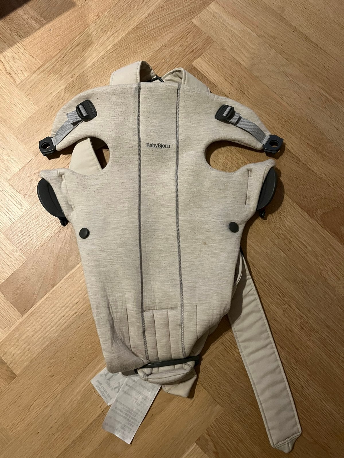 Baby björn draagzak - lichtbeige, Ophalen, Gebruikt, Buik, Baby Björn