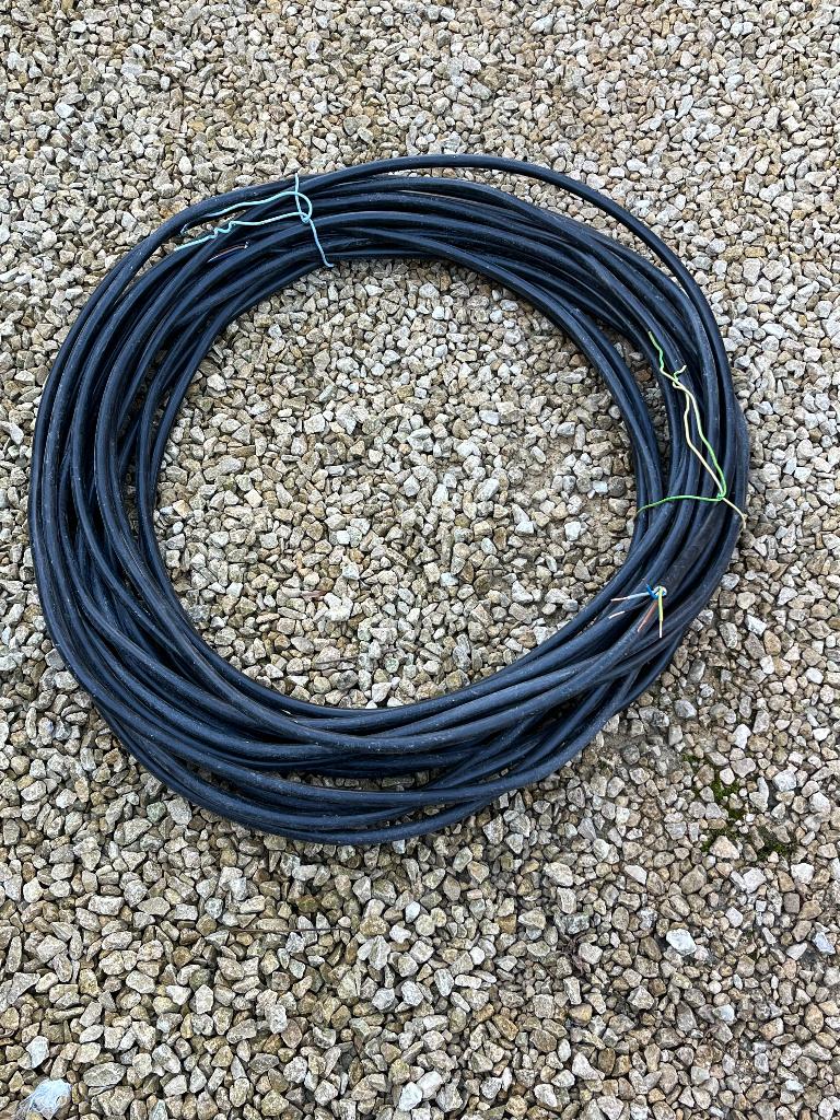 Grondkabel  EXVB 5 x 1,5, Doe-het-zelf en Bouw, Ophalen, Nieuw, Kabel of Snoer