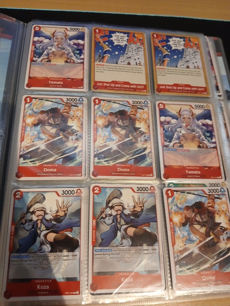 lot 250 One piece kaarten, Enlèvement, Comme neuf, Plusieurs cartes