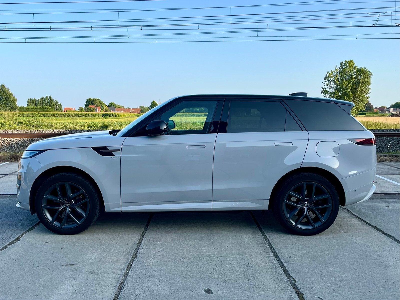 Prachtige Range Rover Sport P460e Dynamic SE - Btw aftrekb., Cuir, Argent ou Gris, Achat, Euro 6