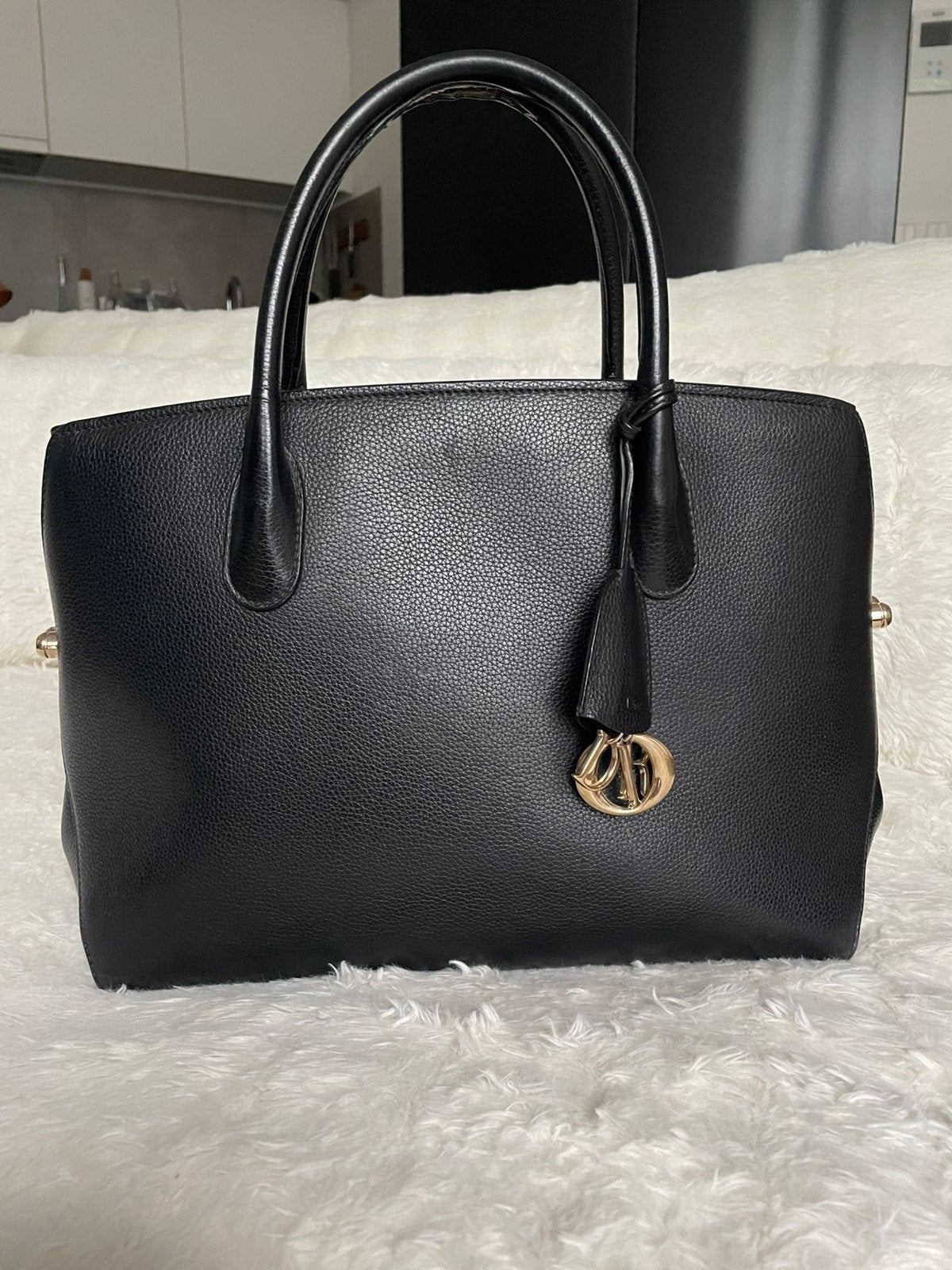 Christian Dior-tas, Ophalen of Verzenden, Gebruikt, Zwart, Handtas