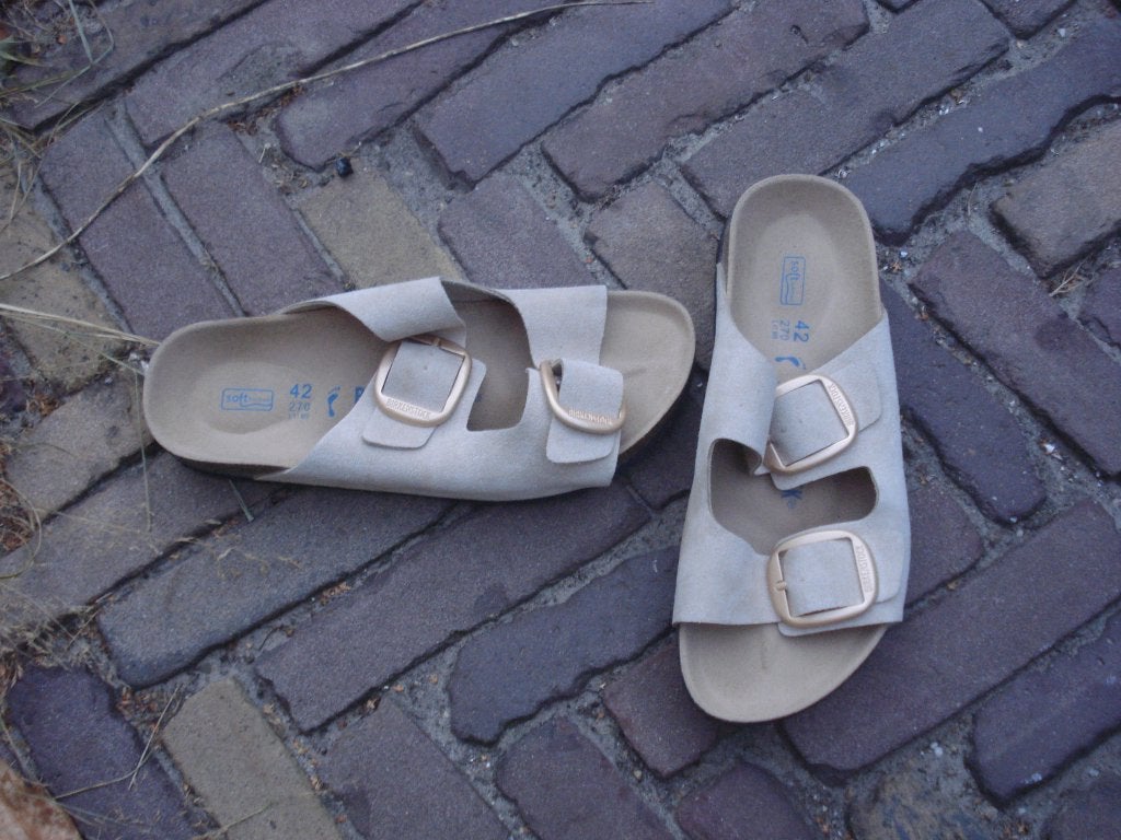 Birkenstock Arizona beige 42 nieuw Gratis verzending post, Kleding | Dames, Schoenen, Slippers, Verzenden, Beige, Nieuw