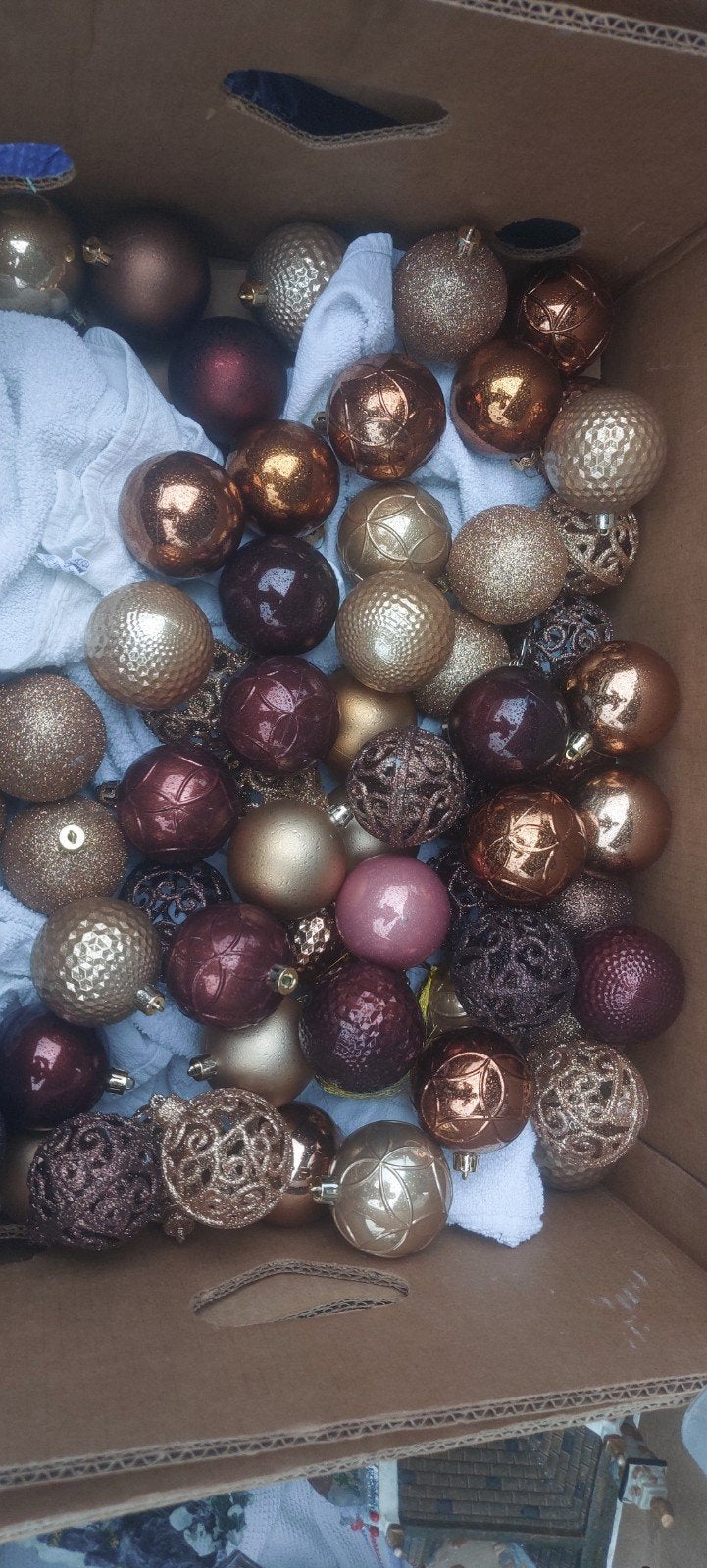 boules de Noël 50 pièces, Enlèvement, Neuf