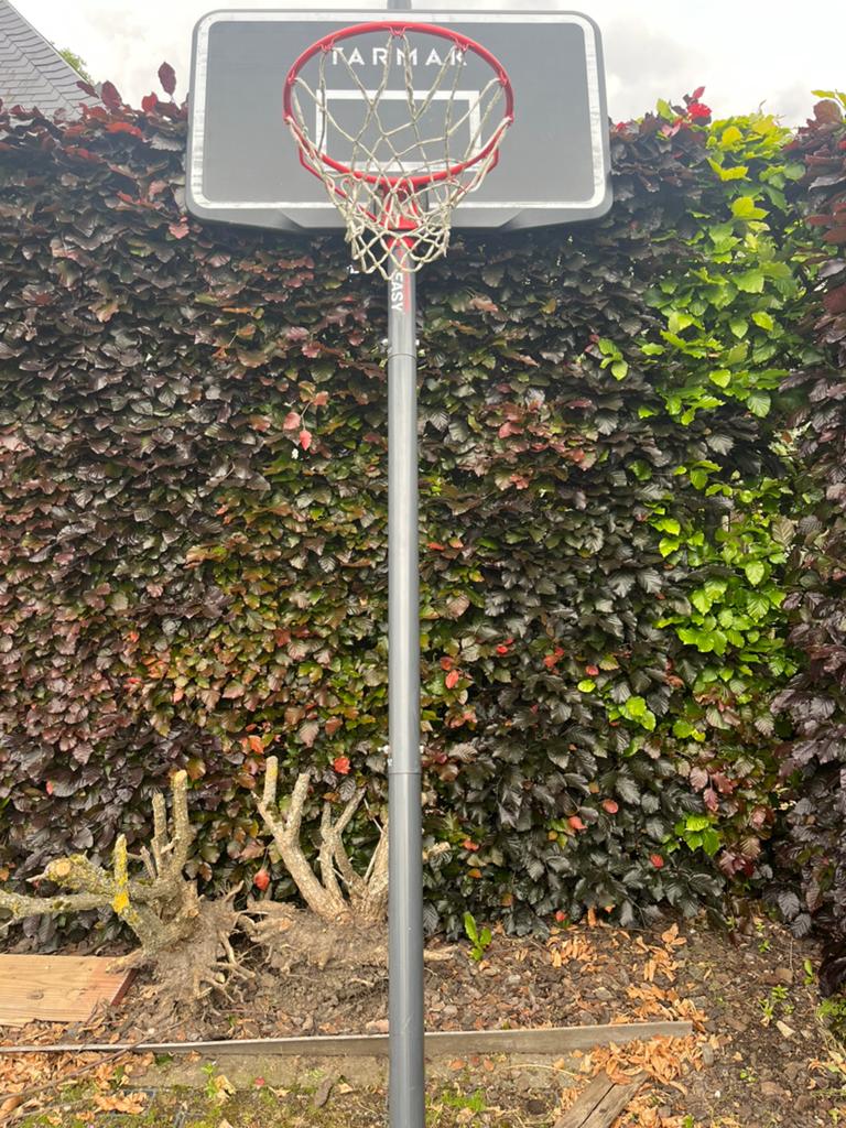 Tarmak basket, Ophalen, Gebruikt